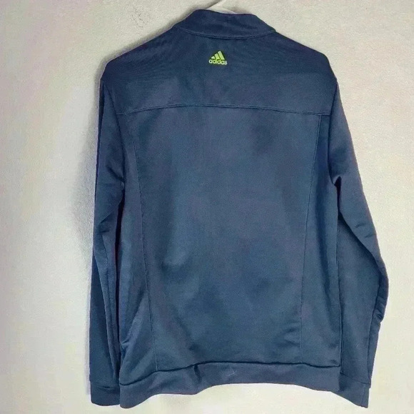 Adidas Golf Puremotion Full Zip Blue Jacket Sz Sm - Picture 2 of 7